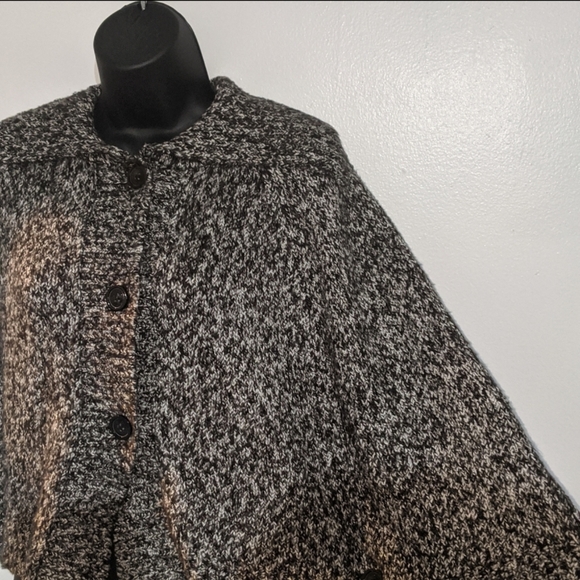 ✨Michael Kors Marled Cape Sweater✨ - Picture 4 of 7